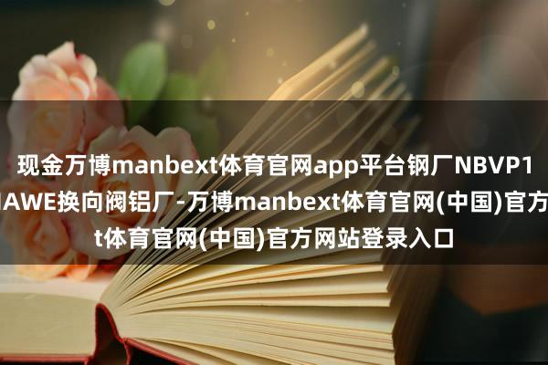 现金万博manbext体育官网app平台钢厂NBVP16-Z-GM24 HAWE换向阀铝厂-万博manbext体育官网(中国)官方网站登录入口